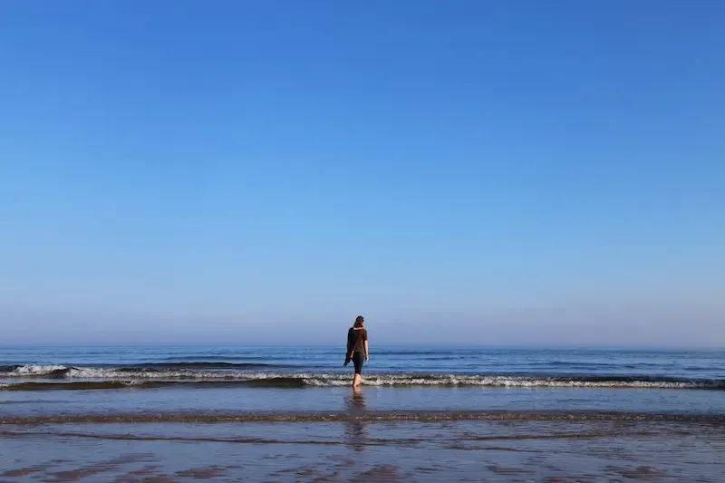 Tinnitus can become less noticeable over time - like the tide on a beach.