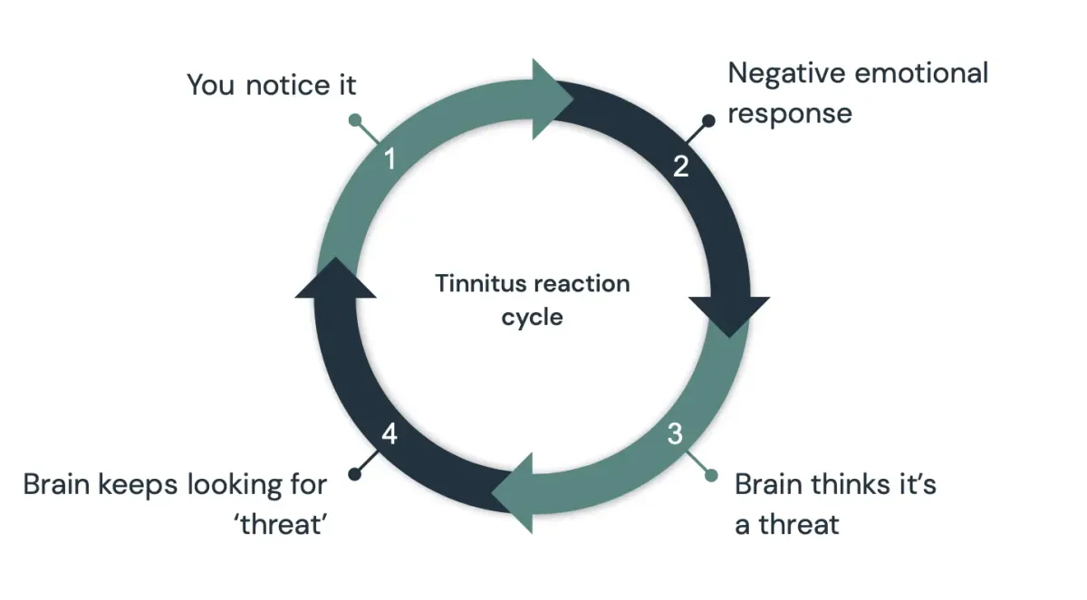 The tinnitus emotional response cycle