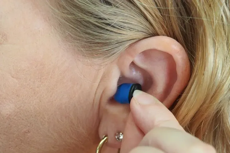 Ear wax can block sound from entering the ear canal